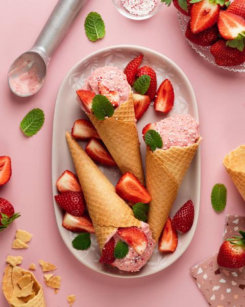 Red Ice Cream